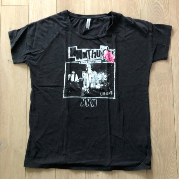 Jouetie Japanese Street Brand Oversized Rock Band T Shirt Size M - Picture 1 of 9